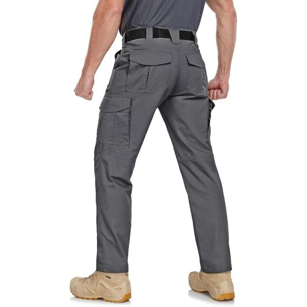 Men’s Tactical Cargo Work Pants with 9 Pockets